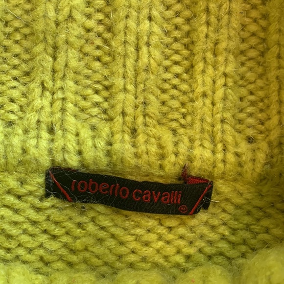 VINTAGE ROBERTO CAVALLI WOOL SWEATER - Picture 7 of 7